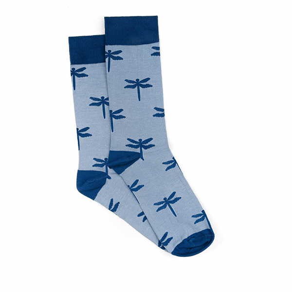 Vegane Socken | BLEED CLOTHING Lakefly Socks Blue
