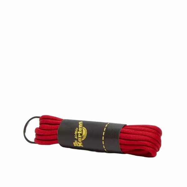 140cm Red Round Laces