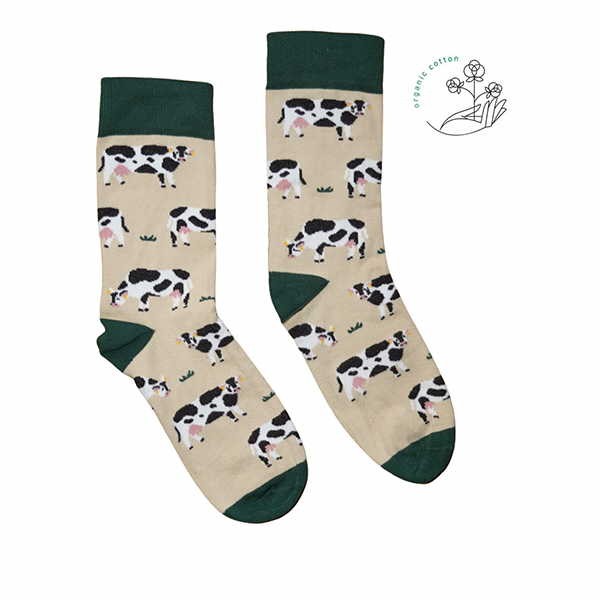 Animal Friends Socks Cows