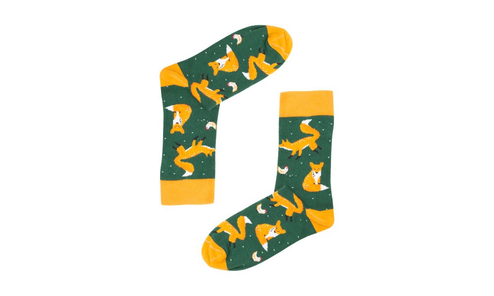 Vegane Socken | KABAK Socks Foxes