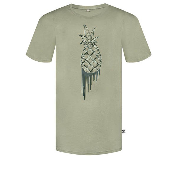 Veganes T-Shirt | BLEED T-Shirt Bloody Pineapple Olive
