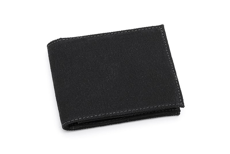 Vegane Geldbörse | AHIMSA Zipped Wallet Black